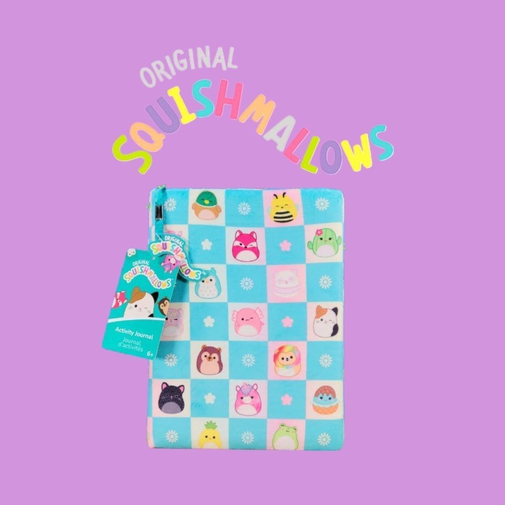 🆕 SQUISHMALLOW PLUSH ACTIVITY JOURNAL NOTEBOOK - ORIGINAL